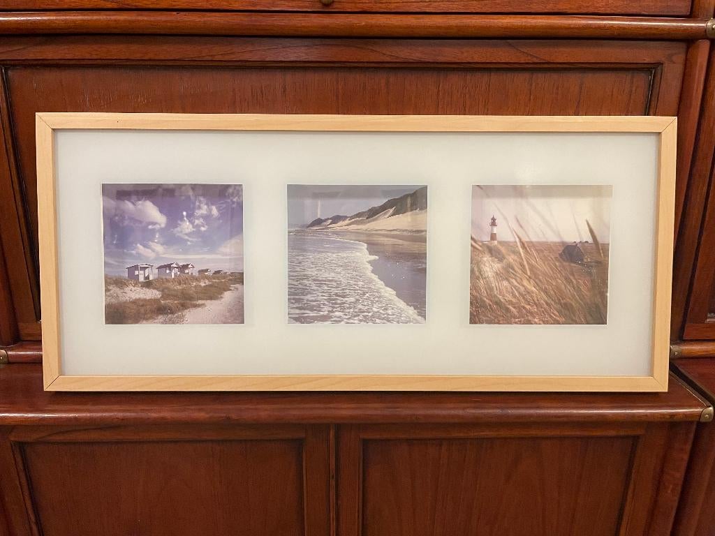 Artprint Poster Foto zee strand duin Texel Vlieland Ameland, Ophalen
