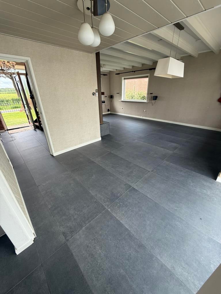 Vloertegels KOOPJE bijkeuken 120x60 laatste 20m2, Doe-het-zelf en Verbouw, Tegels, Ophalen of Verzenden, Zo goed als nieuw