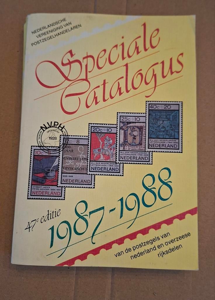 Speciale Catalogus NVPH 1987-1988, Postzegels en Munten, Postzegels | Volle albums en Verzamelingen, Ophalen of Verzenden, Nederland