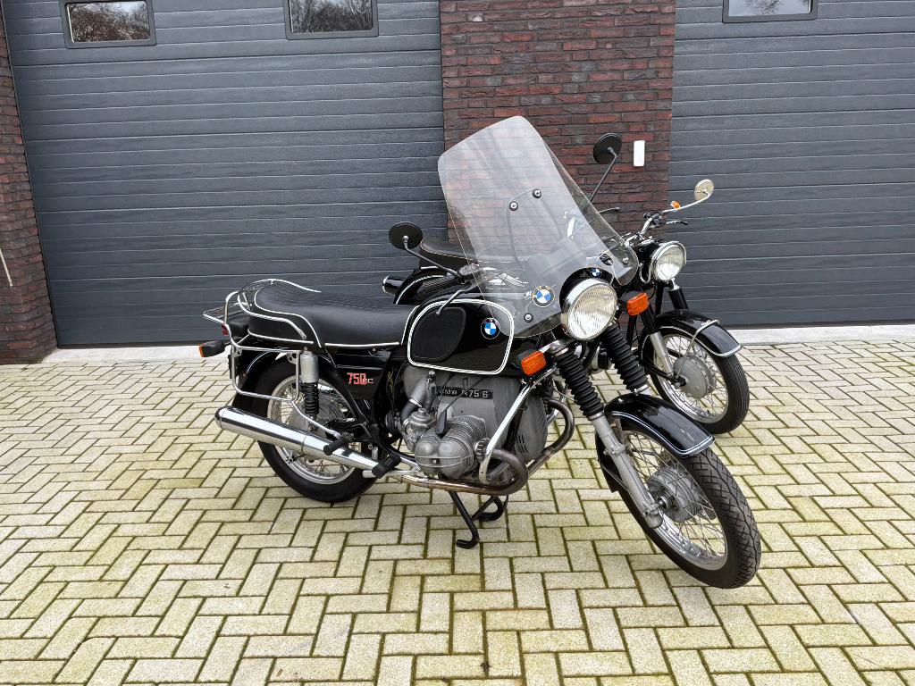 mooie bmw r75/6, Motoren, 750 cc, Cardan-aandrijving, 2 cilinders, Particulier