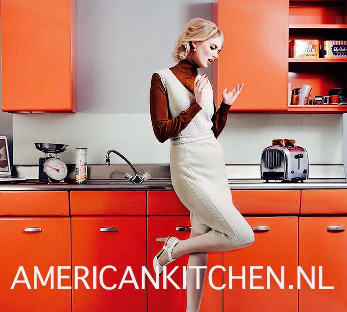 American Kitchen, Ophalen, Gebruikt, Dubbelwandige keuken, Greeploos