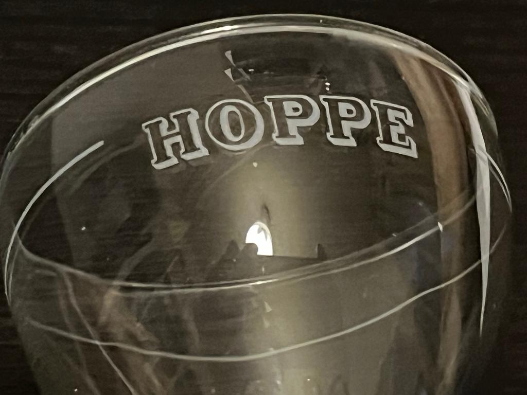 Vintage jeneverglaasjes Hoppe, Verzamelen, Glas en Borrelglaasjes, Ophalen of Verzenden, Zo goed als nieuw, Overige typen