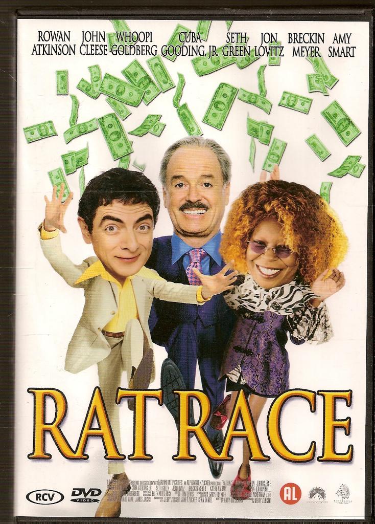 Rat race met o.a. Rowan Atkinson, John Cleese, Ophalen of Verzenden, Actie en Avontuur, Nieuw in verpakking, Alle leeftijden