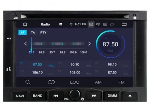 Radio Navigatie peugeot 5008 2009 android 15 apple carplay