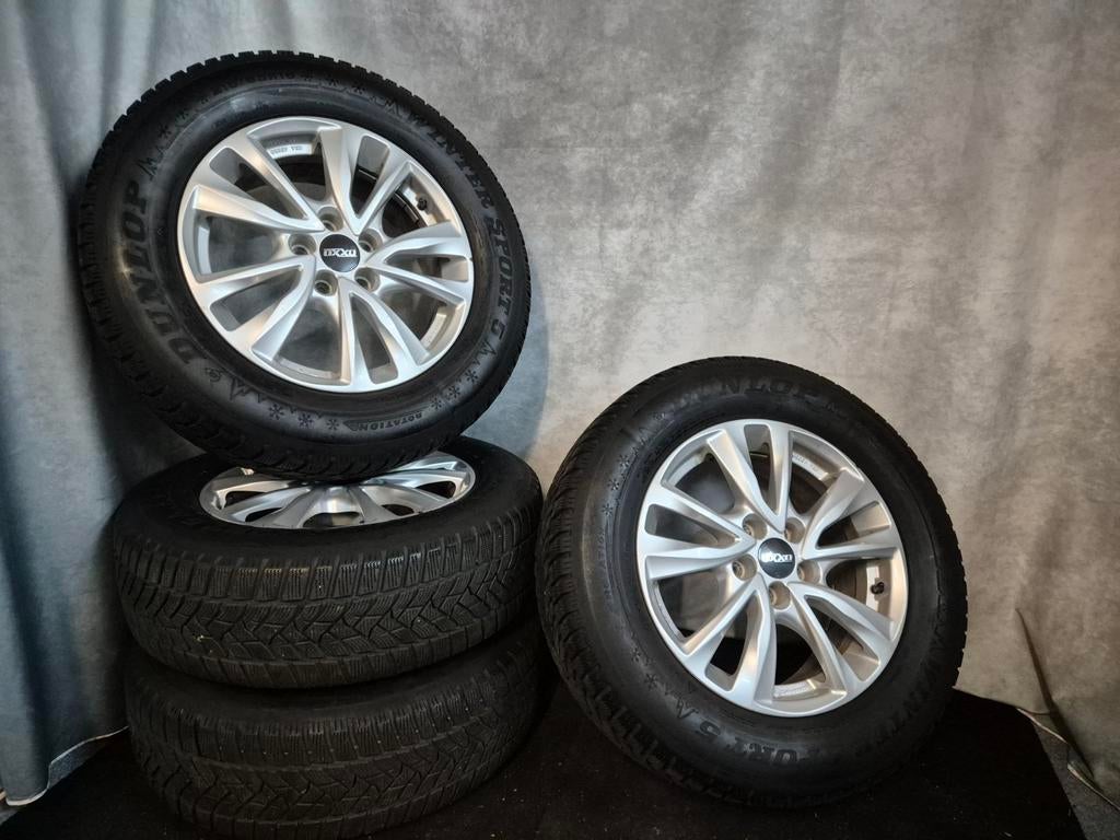 Opel Mokka winterset 5x105 16 inch, Auto-onderdelen, Banden en Velgen, 16 inch, Banden en Velgen, Personenwagen, Gebruikt