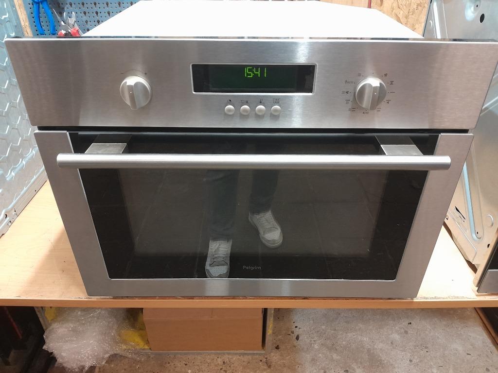 NETTE PELGRIM MAG592RVS COMBI OVEN/MAGNETRON TE KOOP, Combimagnetron, Crisp, Gebruikt, Ophalen of Verzenden