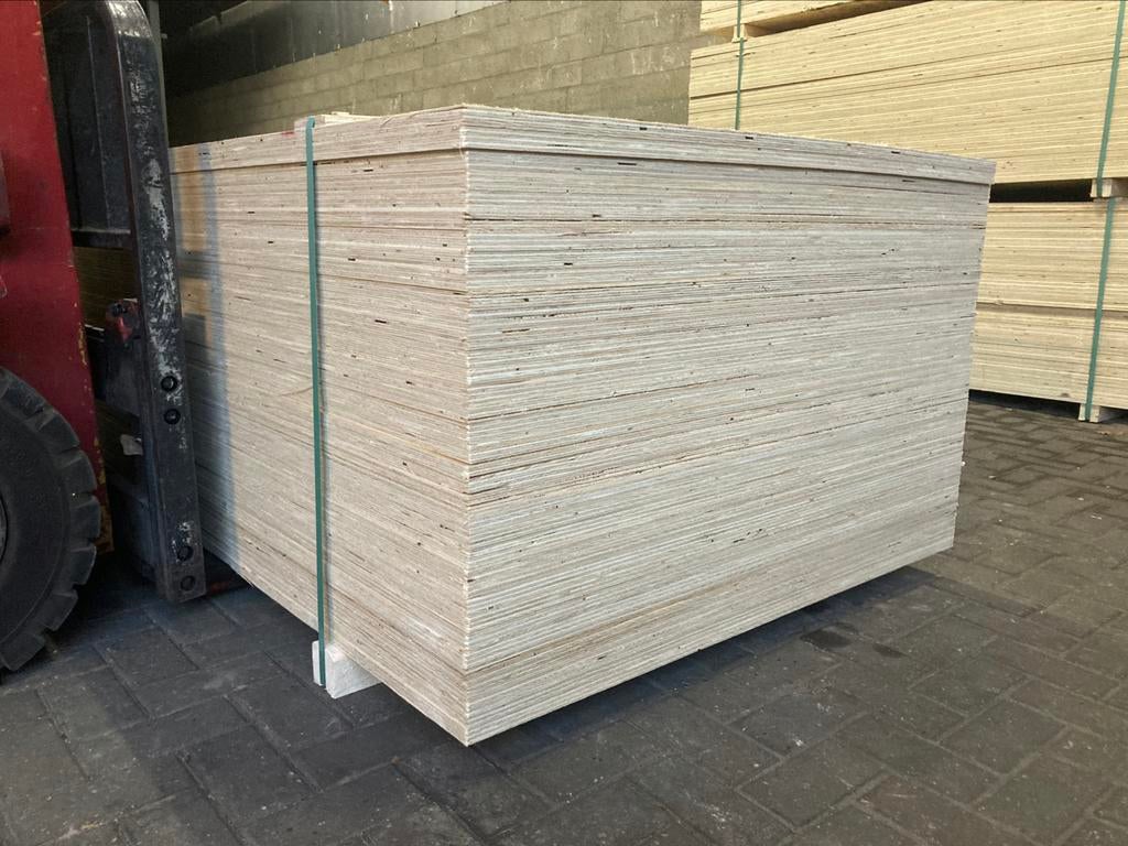 €16 per PLAAT: Underlayment 18mm (ook 15mm 21mm) B-keus, Ophalen, Overige materialen, Minder dan 20 mm, Nieuw