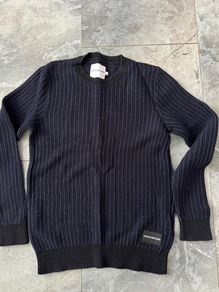 Warme trui Calvin Klein 10 jaar, Ophalen of Verzenden, Zo goed als nieuw, Jongen of Meisje, Trui of Vest