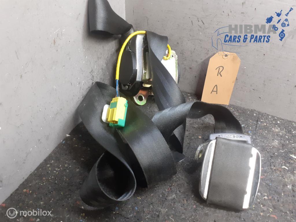Veiligheidsgordel Volkswagen Touareg RechtsAchter 7L0857806A, Ophalen of Verzenden, Gebruikt