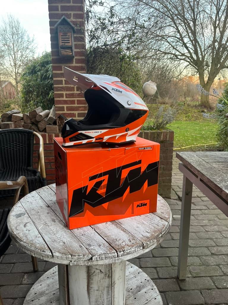 KTM kids helm maat L, Motoren, Overige merken, Kinderen, Offroadhelm, Ophalen of Verzenden