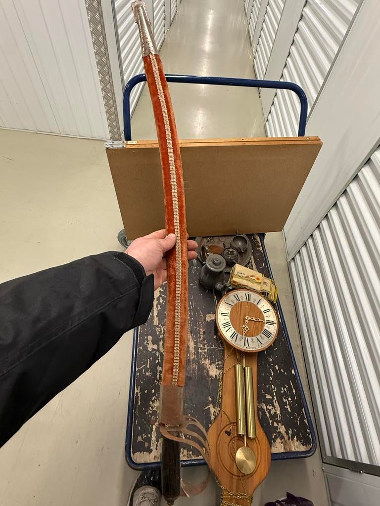 Vintage Indiaas Zwaard met Schede, Ophalen of Verzenden