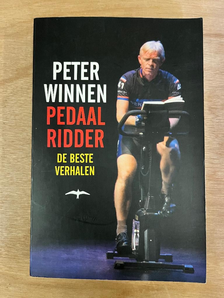 boek:	Pedaalridder,	 Peter Winnen, Ophalen of Verzenden, Zo goed als nieuw, Peter Winnen, Lopen en Fietsen