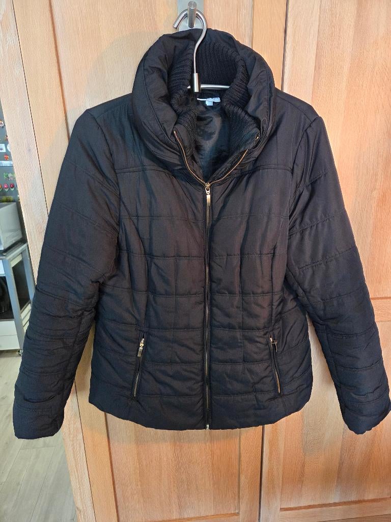 dames jas gewatteerd maat XL zwart., Zwart, Maat 46/48 (XL) of groter, Ophalen of Verzenden, Trend One