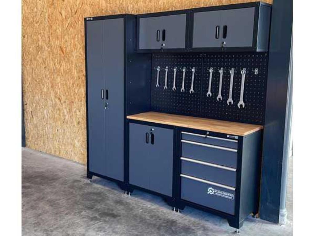 Stahlgruppe SG-2000 werkbank compleet 198 cm breed nieuw‼️‼️, Ophalen of Verzenden, Nieuw, 170 cm of meer