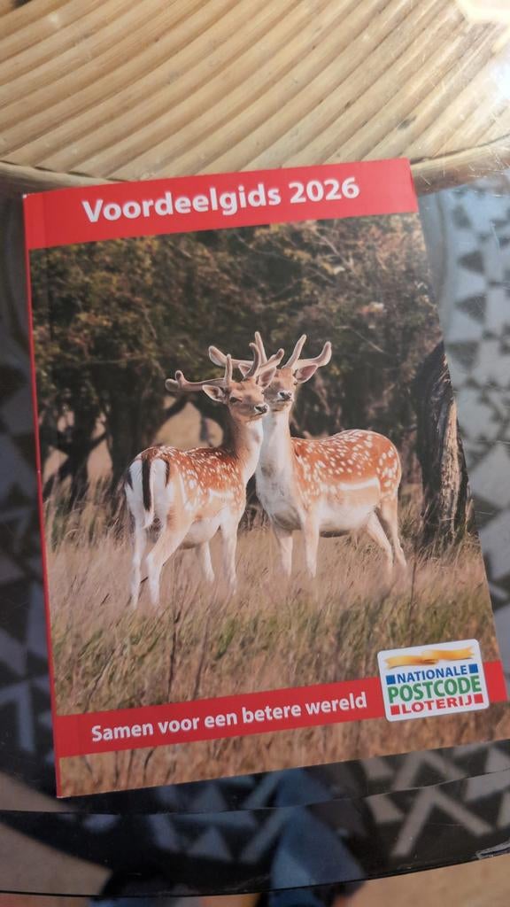 Voordeelgids 2026 - Nationale Postcode Loterij, Ophalen of Verzenden, Zo goed als nieuw, Nationale Postcode Loterij, Catalogus