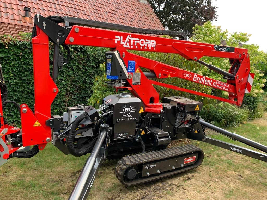 Spinhoogwerker huren uitstoot arm!