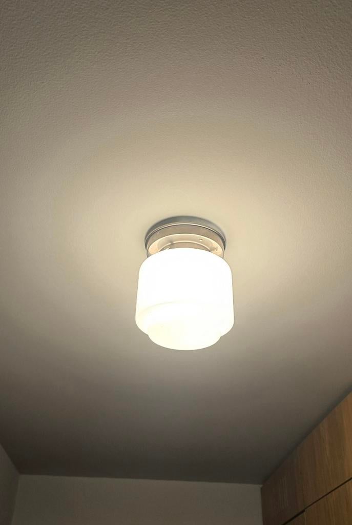 Gispen Stijl Plafondlampen - Model Stop., Ophalen of Verzenden, Gebruikt, Glas, Gispen