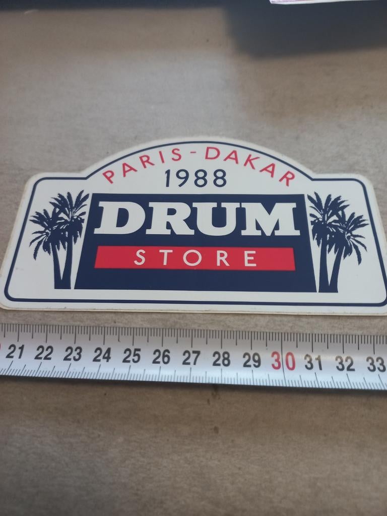 Paris dakar 88 drum w, Ophalen of Verzenden, Zo goed als nieuw