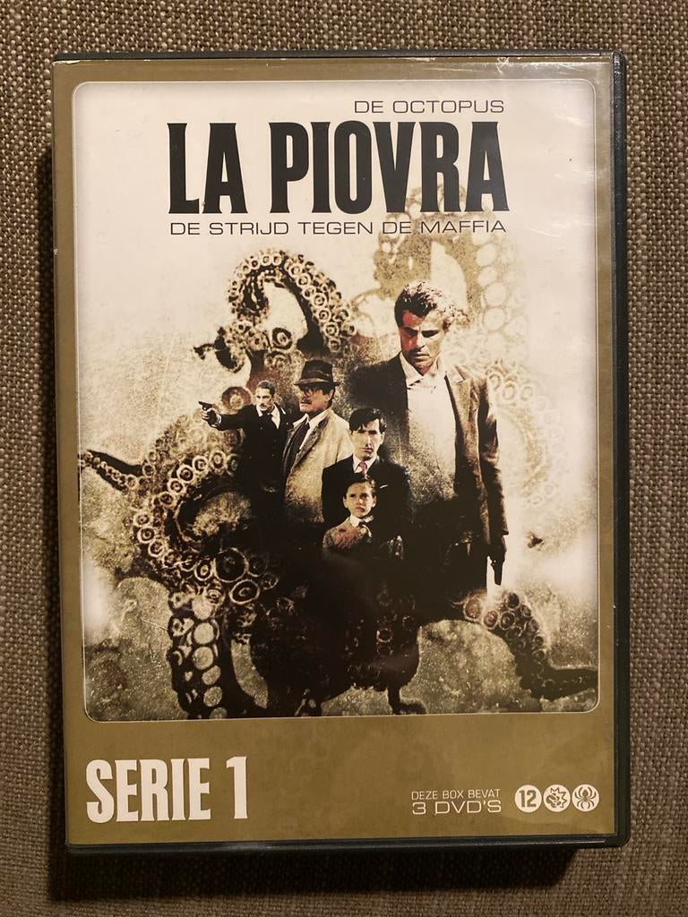 La Piovra Serie 1 - dvd-box, Cd's en Dvd's, Boxset, Ophalen of Verzenden, Zo goed als nieuw, Vanaf 12 jaar