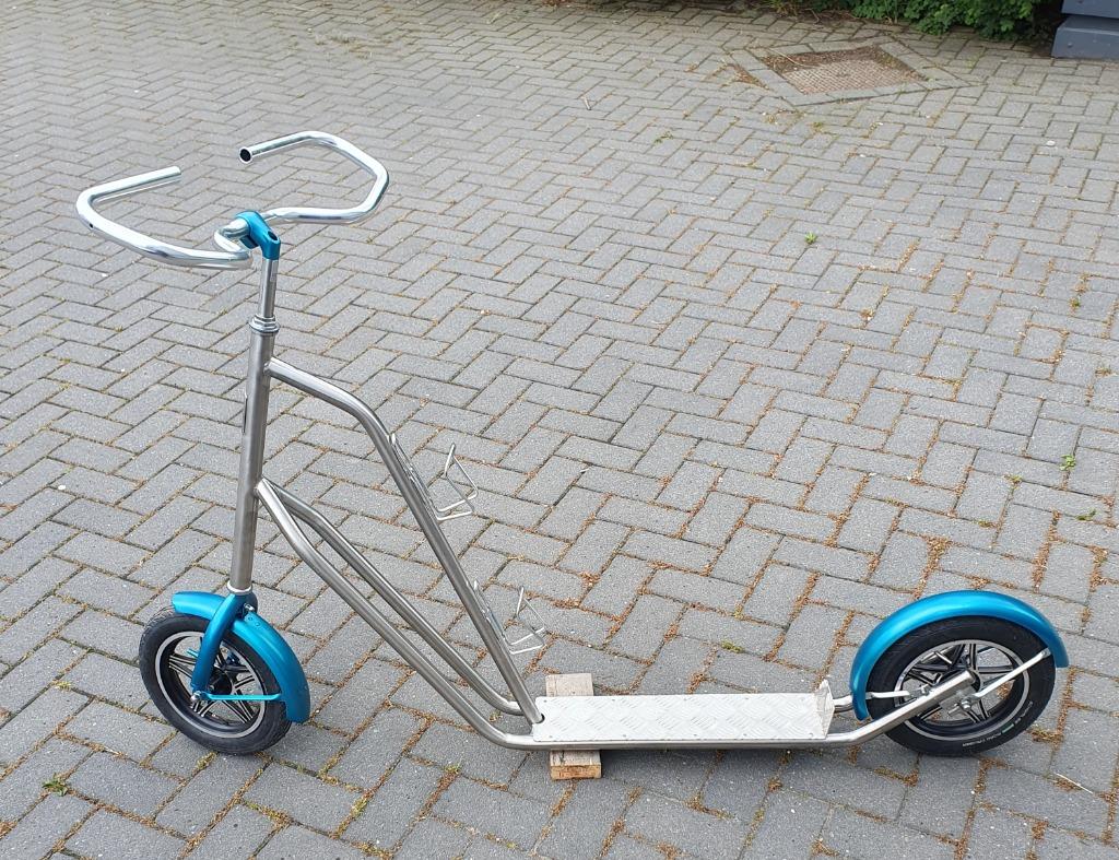 Step elfstedentocht rvs, topkwaliteit!, Fietsen en Brommers, Steps, Nieuw, Gewone step, Ophalen