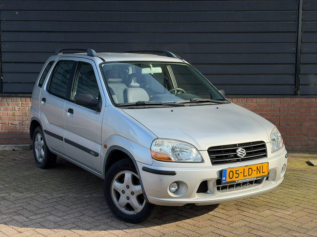 Suzuki Ignis 1.3 GL AUT 2002 Grijs Automaat!! Airco!! Nap !!, Auto's, Suzuki, Bedrijf, Ignis, ABS, Airbags, Airconditioning, Bluetooth