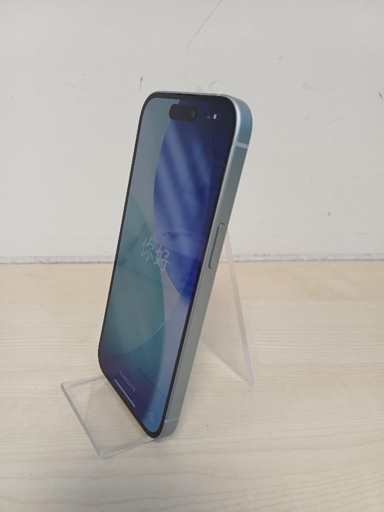 Apple iPhone 15 128GB Blauw - 2e hands - 93%, 128 GB, IPhone 15, Blauw, Ophalen of Verzenden