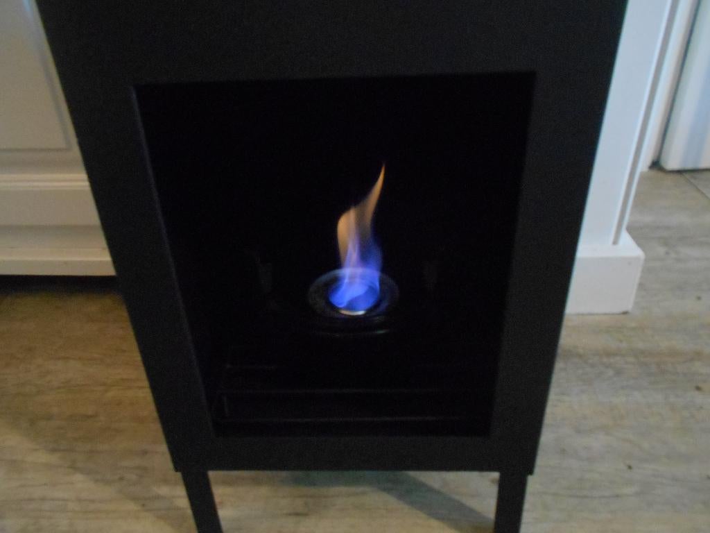 sfeerhaard op gel brandpasta h100x30x30 noodvoorziening, Huis en Inrichting, Kachels, Ophalen of Verzenden, Zo goed als nieuw