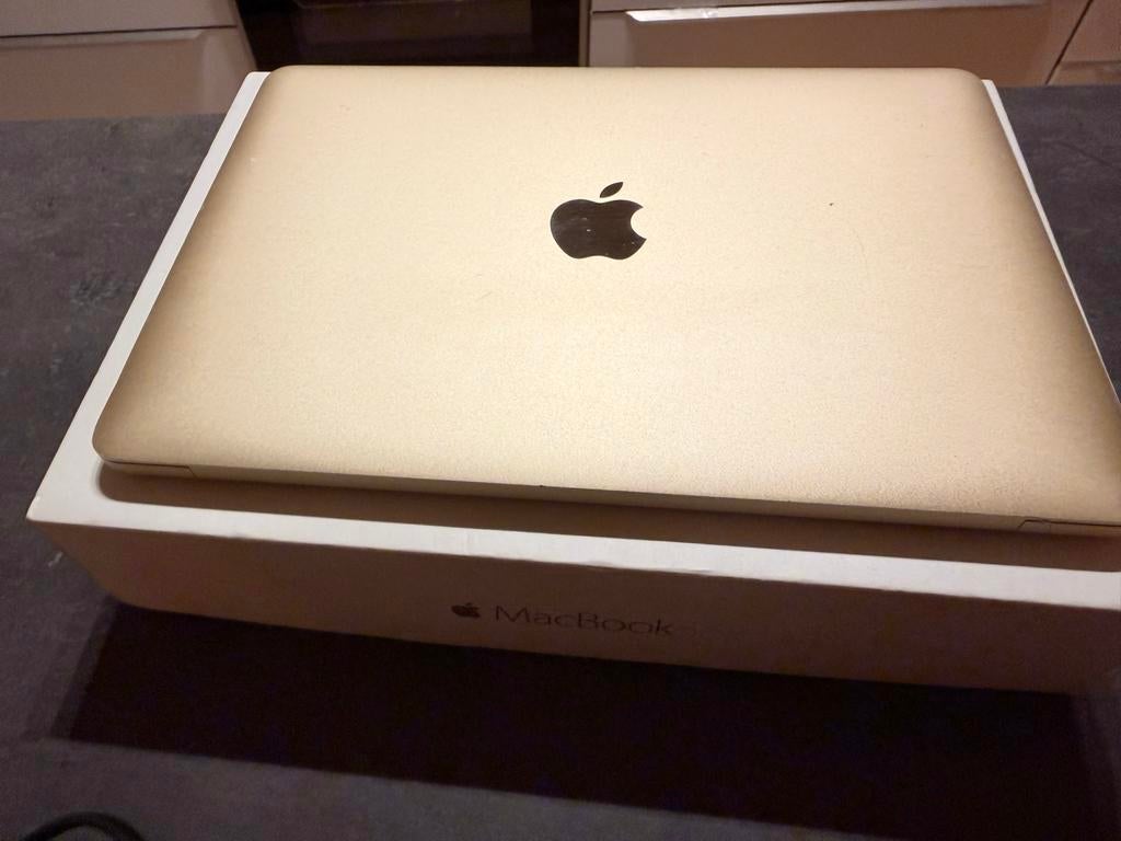 Perfect werkende Goud kleurige MacBook van eind 2016, Computers en Software, Apple Macbooks, Ophalen, Minder dan 2 Ghz, 12 inch