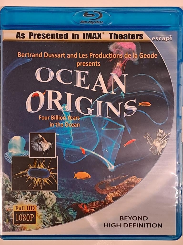 Ocean Origins, Cd's en Dvd's, Blu-ray, Ophalen of Verzenden, Zo goed als nieuw, Documentaire en Educatief