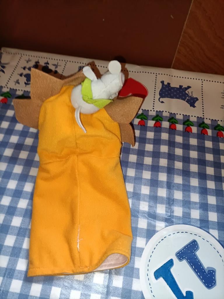 Ikea leeuw handpop met muis op hoofd, Ophalen of Verzenden, Zo goed als nieuw, Overige typen
