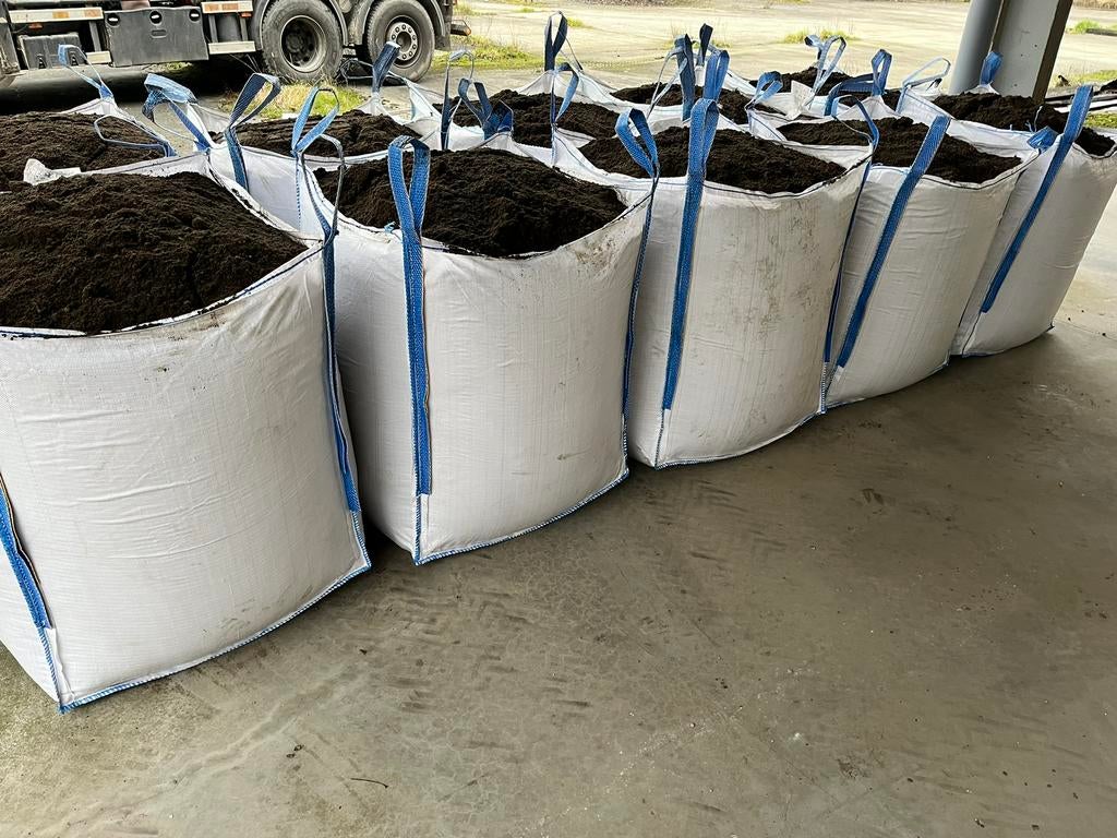 Bemeste teelaarde / Zwarte grond, Straatzand, Vulzand BigBag, Verzenden, Tuinaarde
