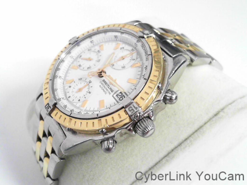 321824 Breitling Chronomat Gold-Steel 39mm, Ophalen of Verzenden, Zo goed als nieuw, Polshorloge, Breitling