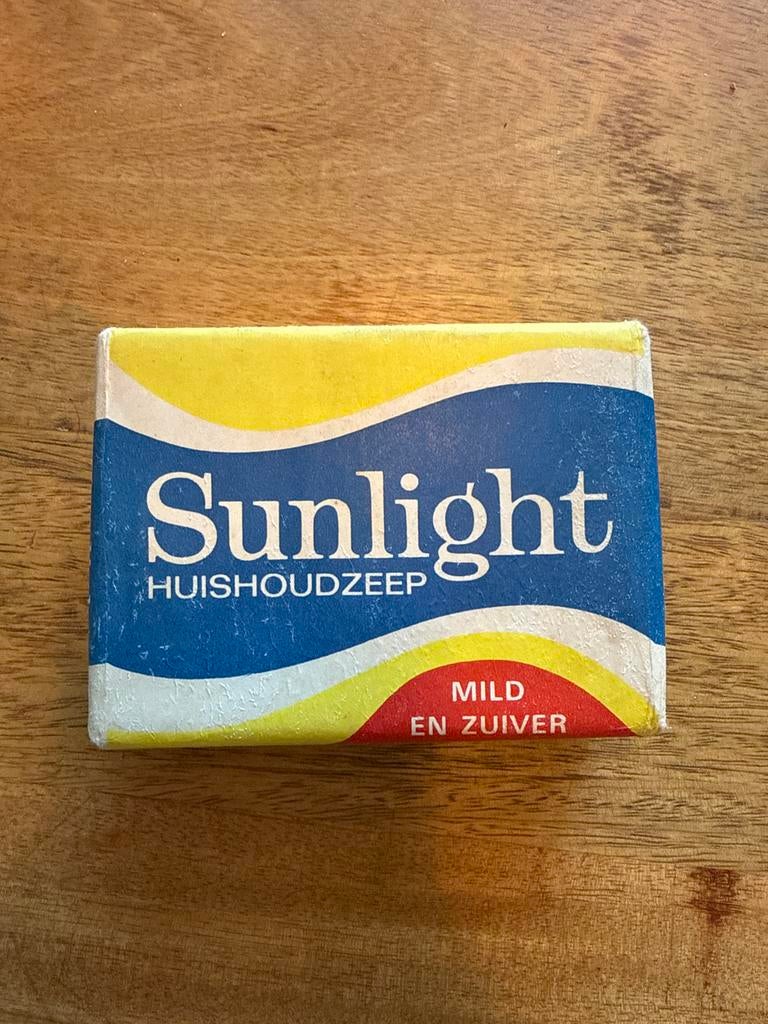 Vintage Sunlight Huishoudzeep - Nieuw in Verpakking, Ophalen of Verzenden, Nieuw