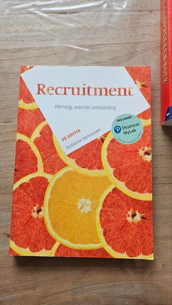 Recruitment Ardienne Verhoeven, Boeken, Studieboeken en Cursussen, Ophalen of Verzenden, Alpha, Zo goed als nieuw, HBO