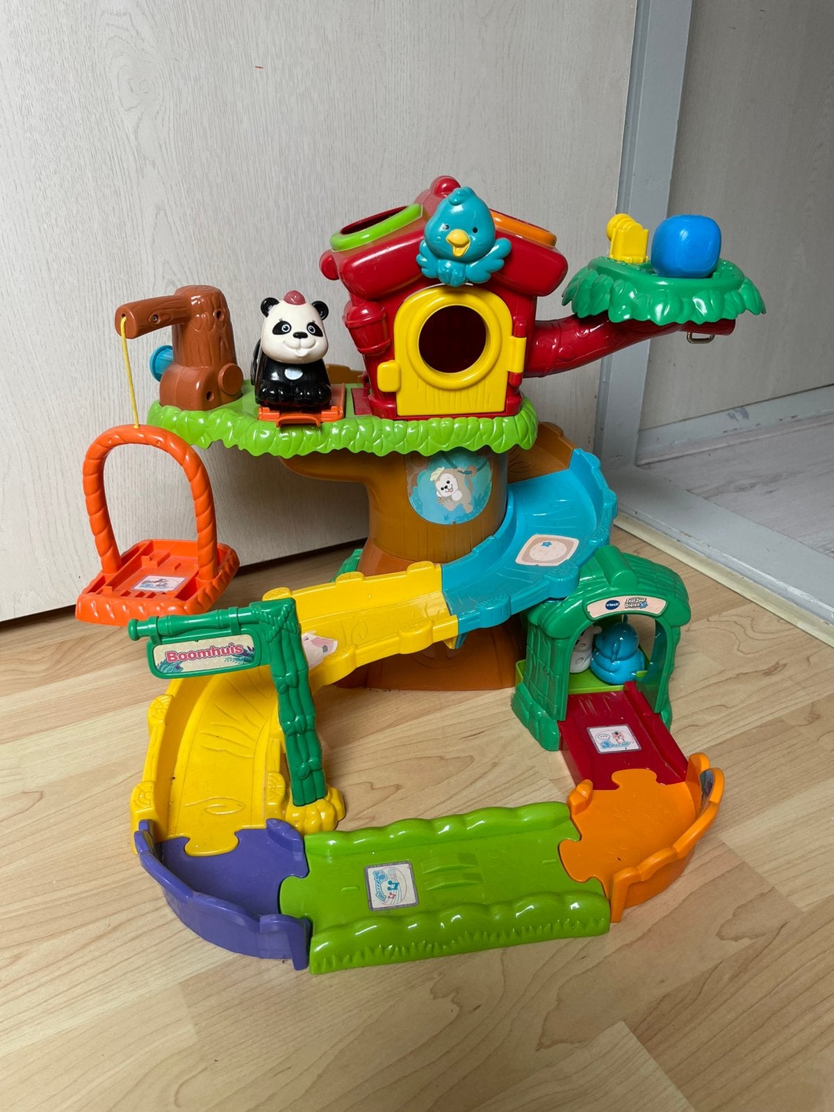 Vtech boomhut, kippenhok en avonturenbos, Ophalen, Gebruikt, 2 tot 4 jaar