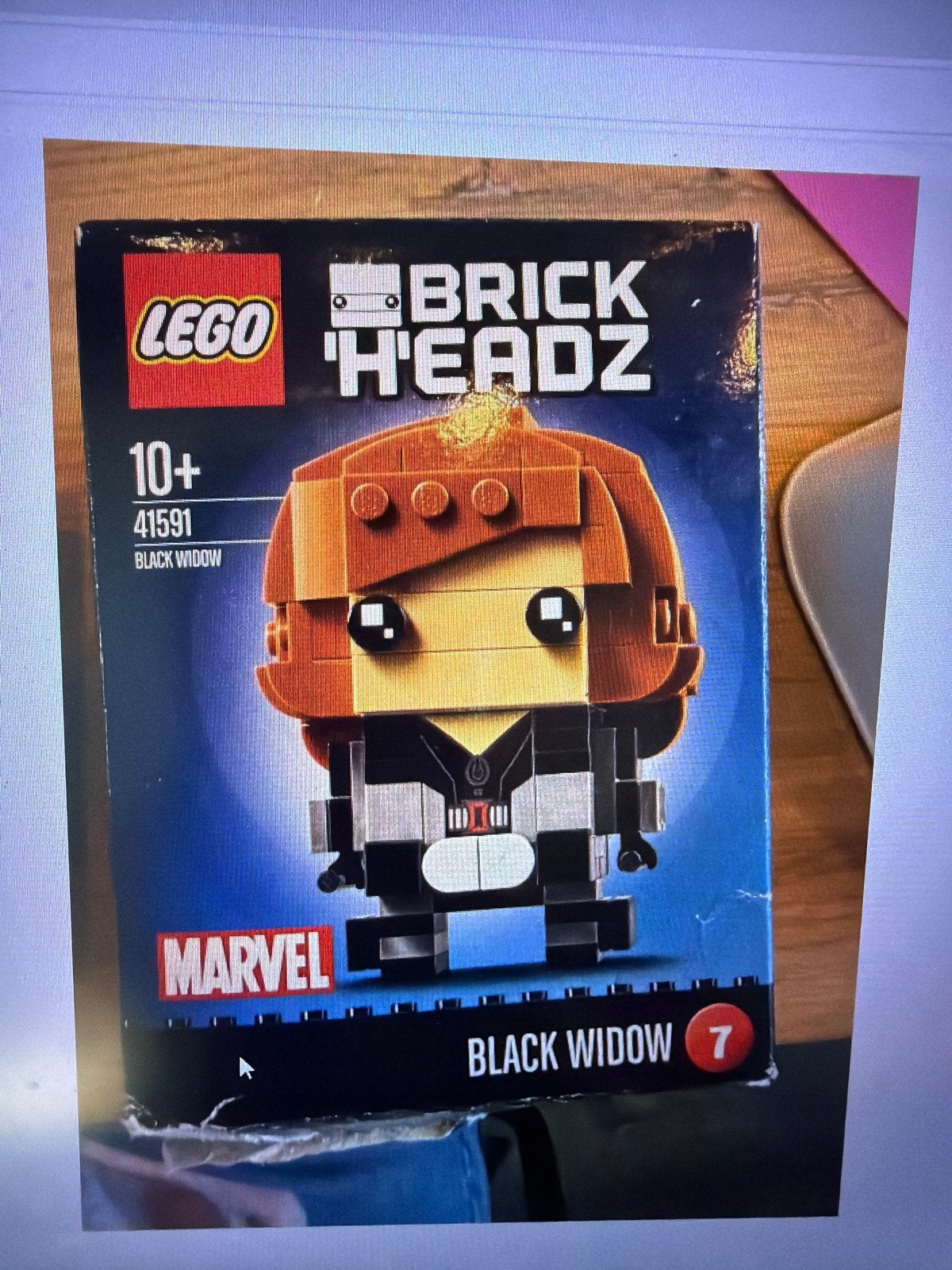 LEGO BrickHeadz 41591 Black Widow - Onderdelen/Verzamelaars, Ophalen of Verzenden, Gebruikt, Overige merken