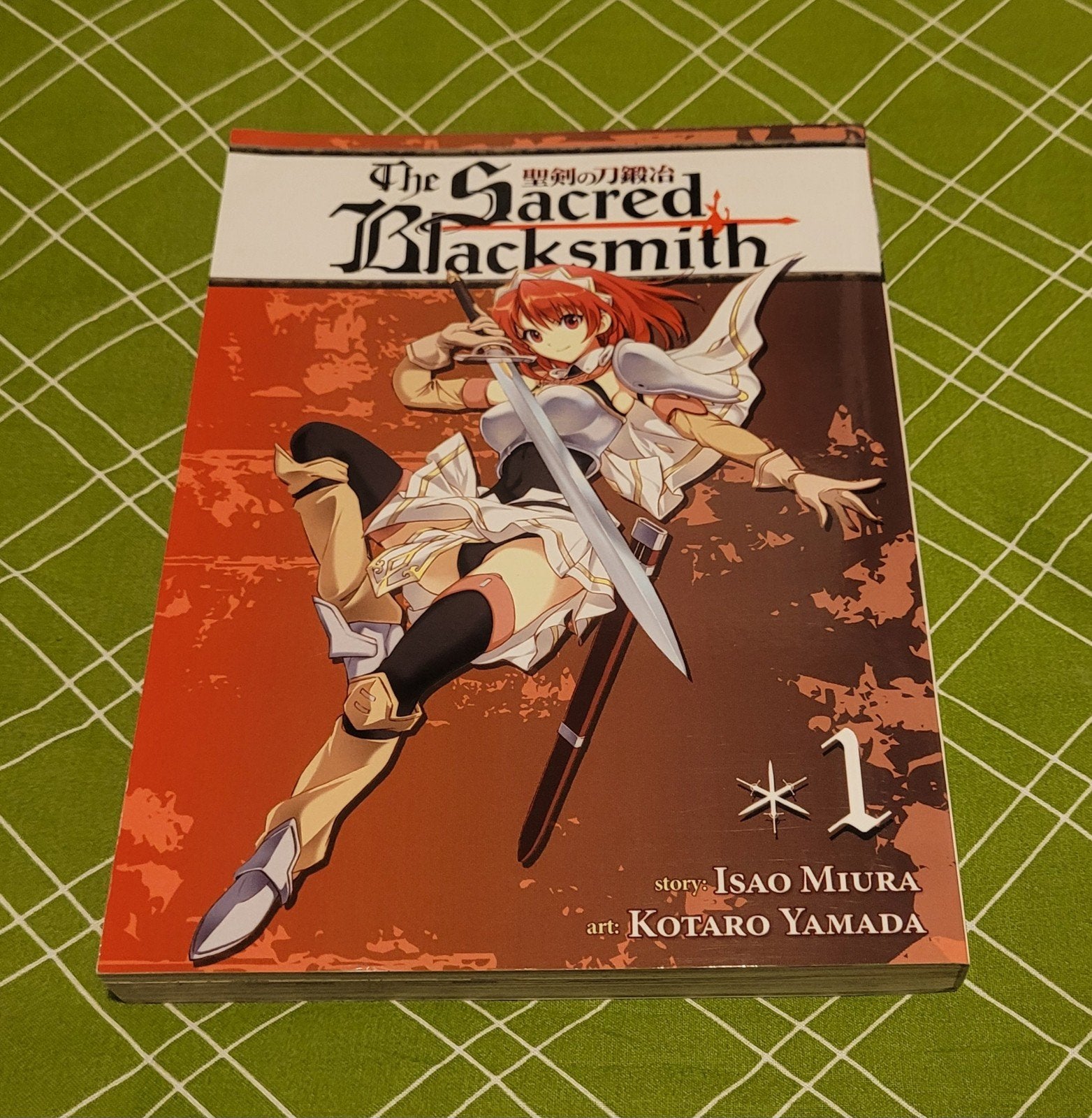Manga the sacred blacksmith vol. 1, Boeken, Strips | Comics, Meerdere comics, Ophalen of Verzenden, Zo goed als nieuw, Japan (Manga)