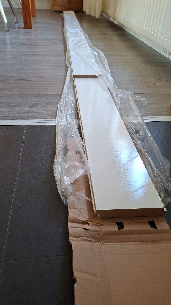 Keukenplinten Nobilia SB15-335 (3 stuks), Ophalen, Wit, Nieuw, 200 cm of meer