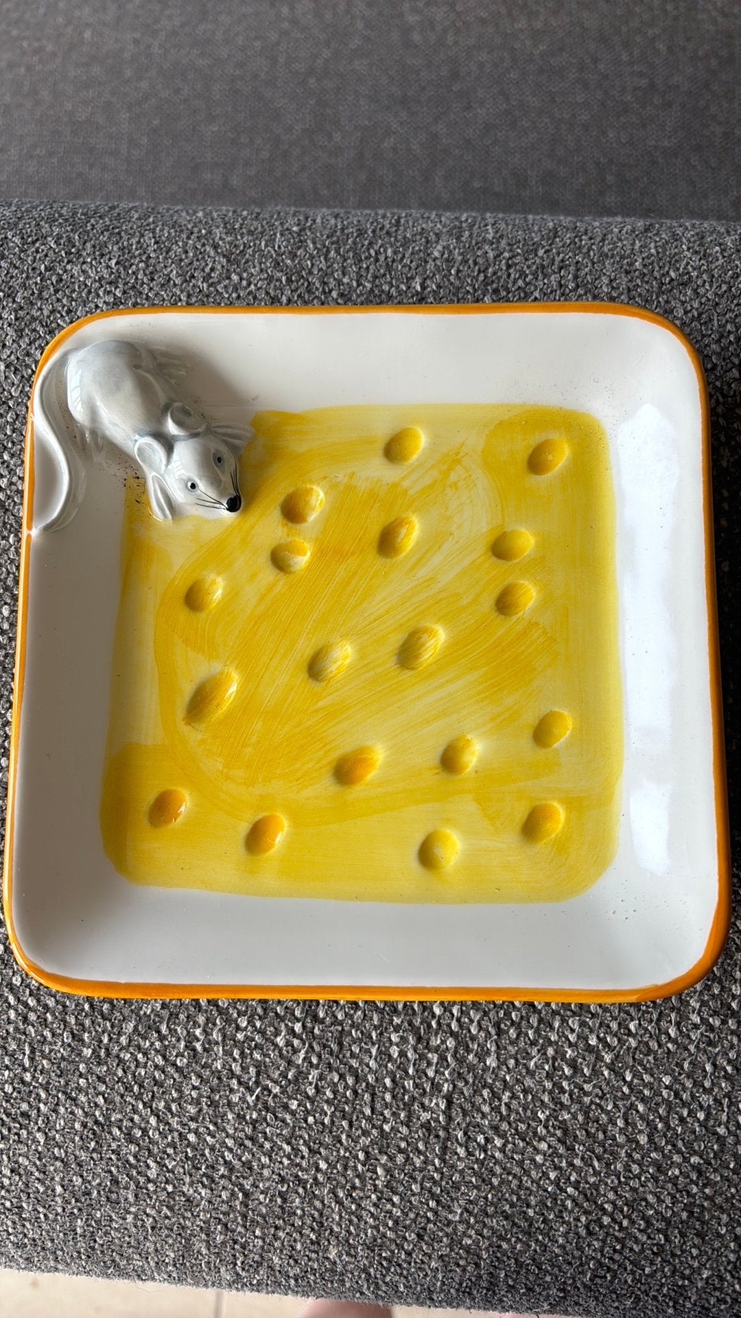Piccobella italiaans handbeschilderd kaasbordje, Ophalen of Verzenden