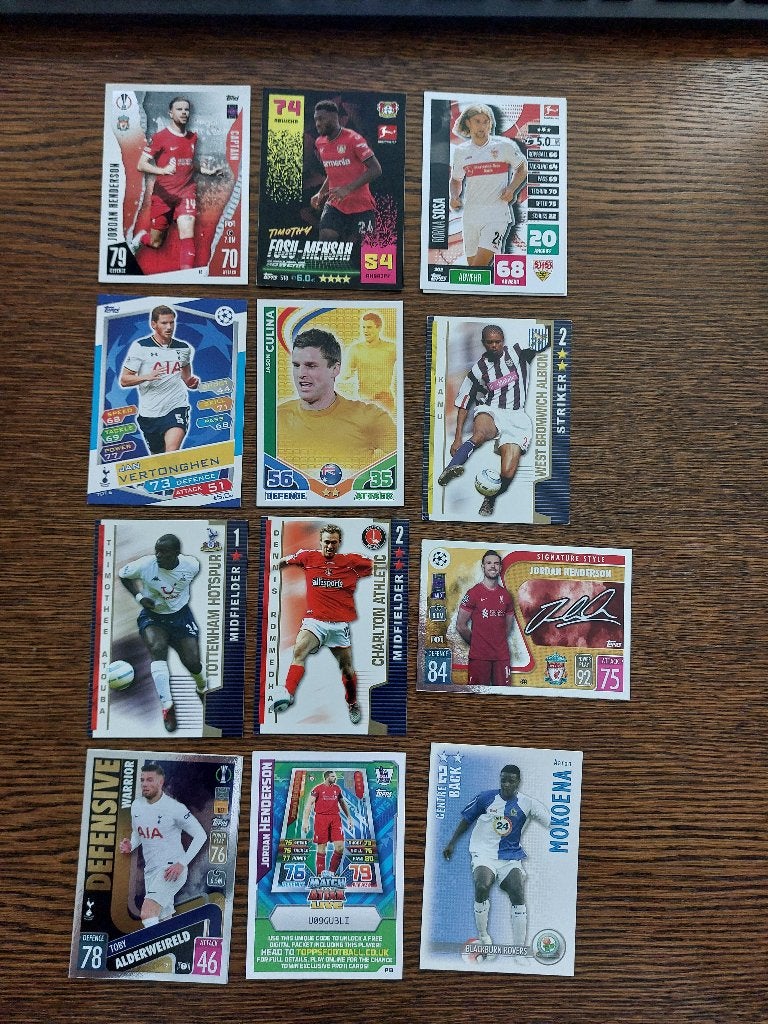 Voetbalkaartjes plaatjes, Ophalen of Verzenden, Zo goed als nieuw, Meerdere plaatjes