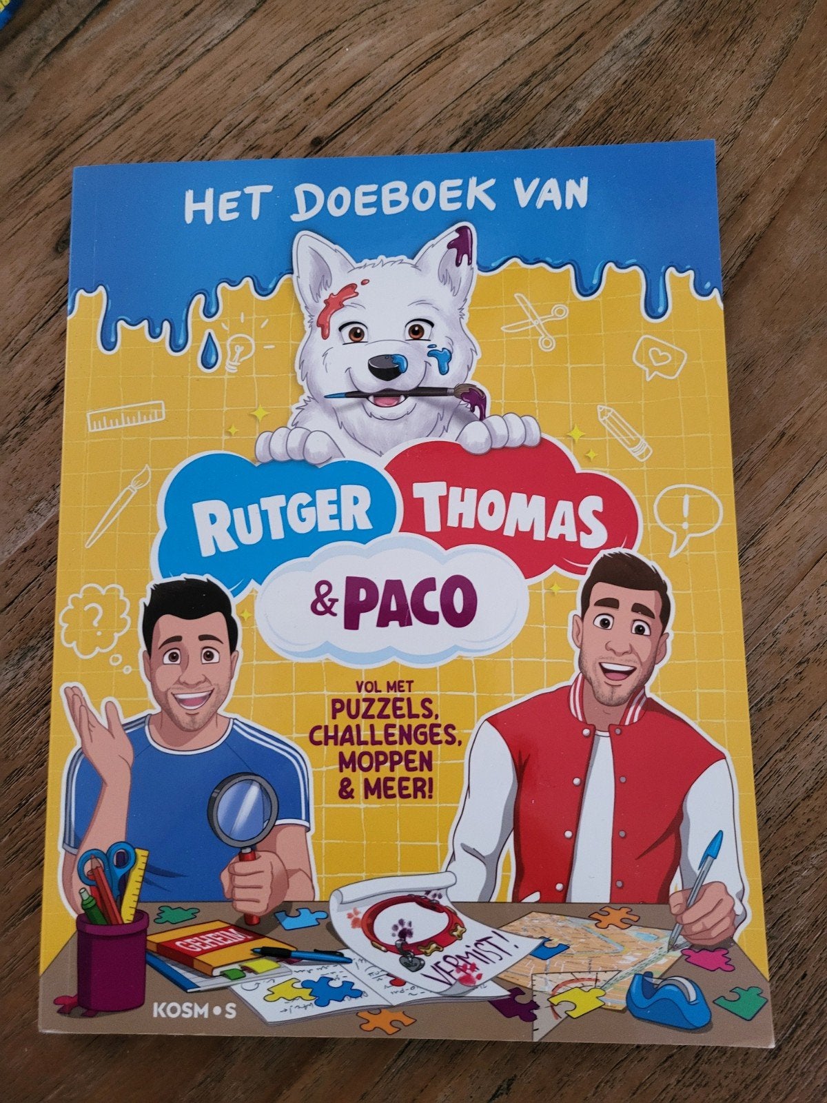 Het Doeboek van Rutger, Thomas & Paco - Nieuw, Ophalen of Verzenden, Nieuw, Rutger, Thomas & Paco, Non-fictie