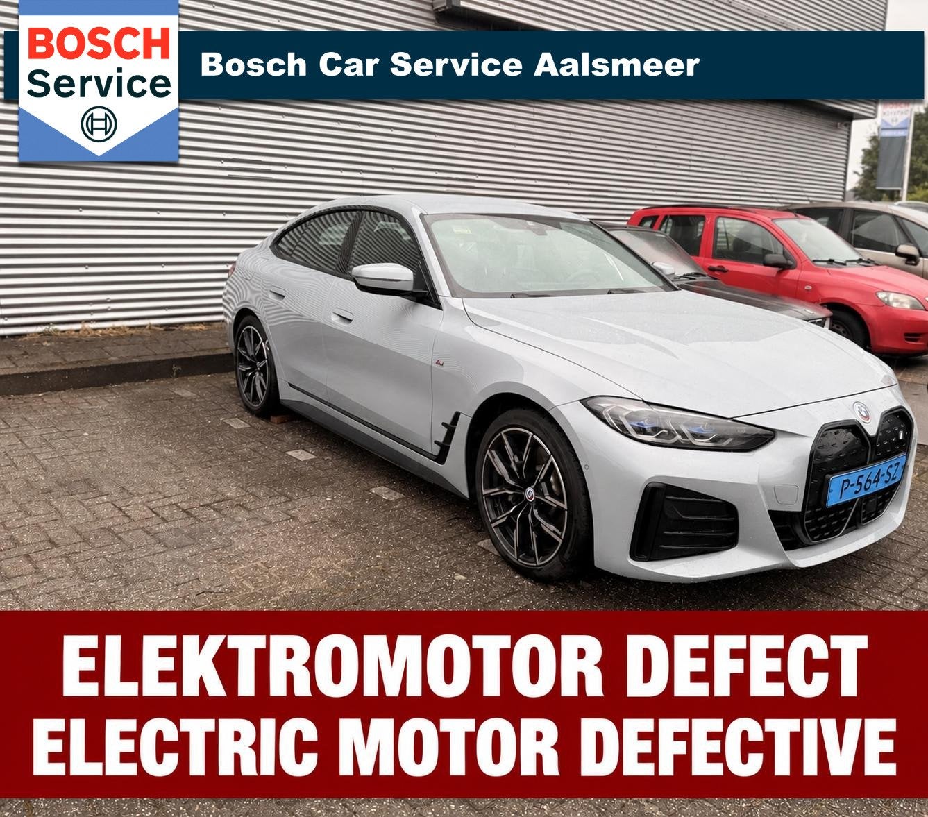BMW i4 eDrive40 High Executive 84 kWh / ELEKTROMOTOR DEFECT, Auto's, Achterwielaandrijving, 590 km, 340 pk, Origineel Nederlands