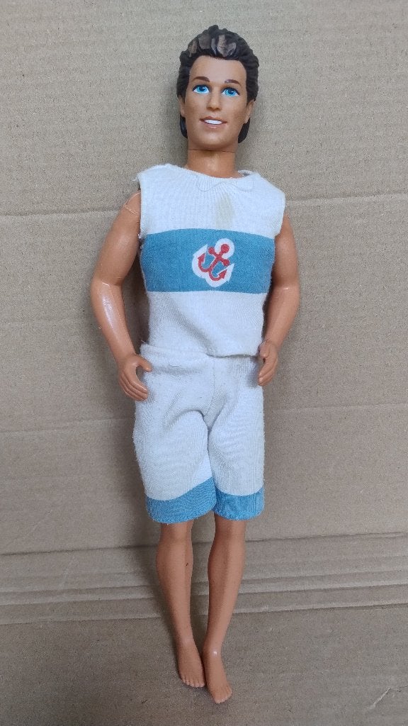 Mattel Barbie Sea Lovin' Ken (#9110) uit 1984, Ophalen of Verzenden, Gebruikt, Barbie