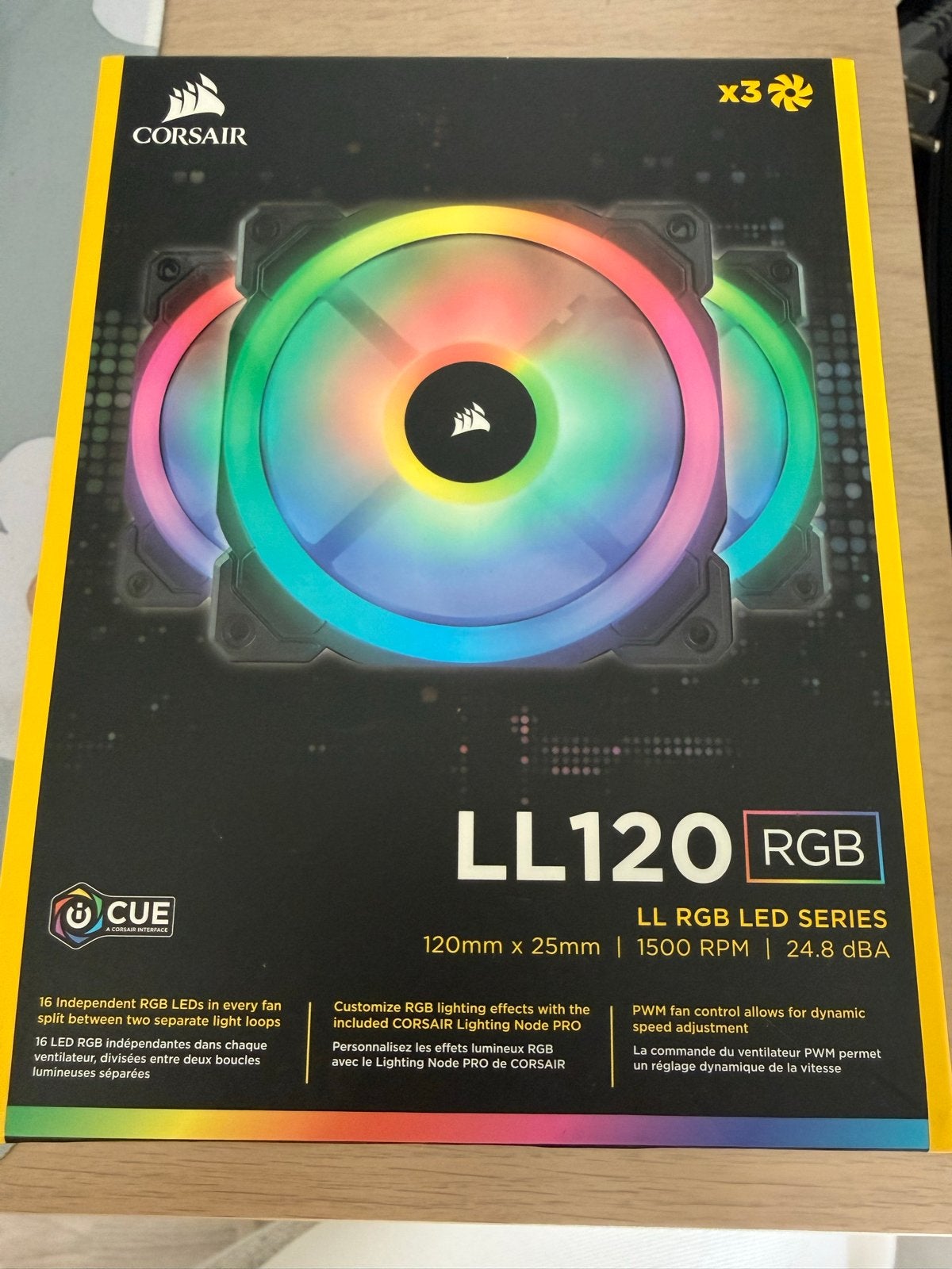 Corsair LL120 RGB Fans - Nieuw in Verpakking, Ophalen of Verzenden, Nieuw