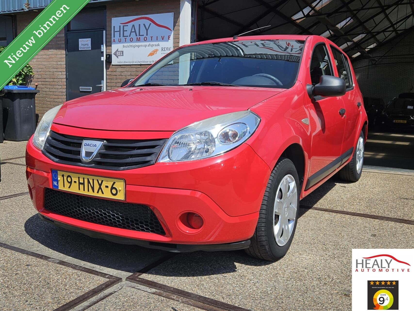 Dacia Sandero 1.4 Ambiance|Airco|153Dkm|Nap|Thaak|, Auto's, 1011 kg, 4 cilinders, Bedrijf, Handgeschakeld