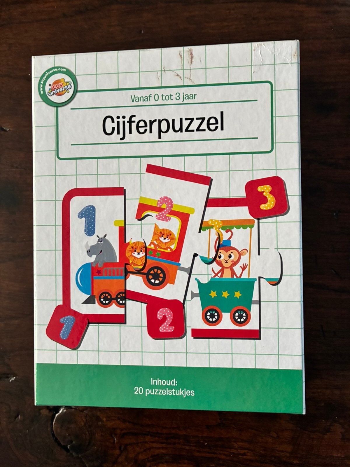 Puzzel voor 3 jaar, Kinderen en Baby's, Ophalen of Verzenden, 10 tot 50 stukjes, Zo goed als nieuw, 2 tot 4 jaar