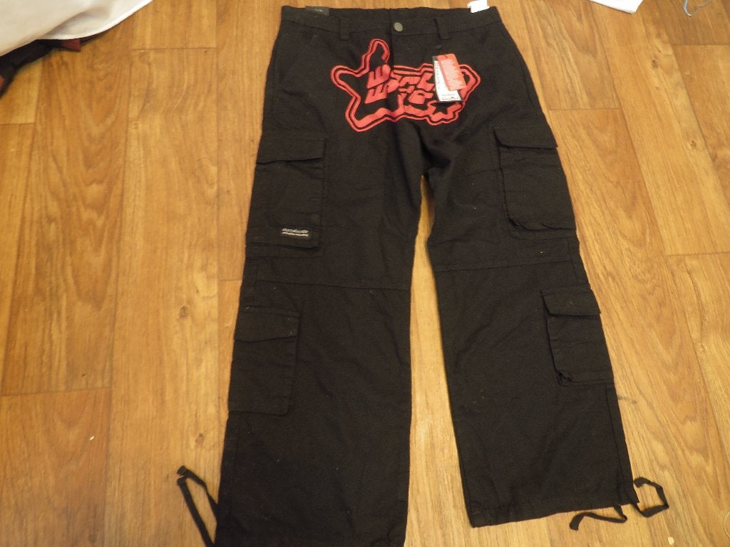 nieuwe zwarte  cargo wrldwide broek mt xl = 52 FSBN, Maat 52/54 (L), Zwart, Nieuw, Ophalen of Verzenden