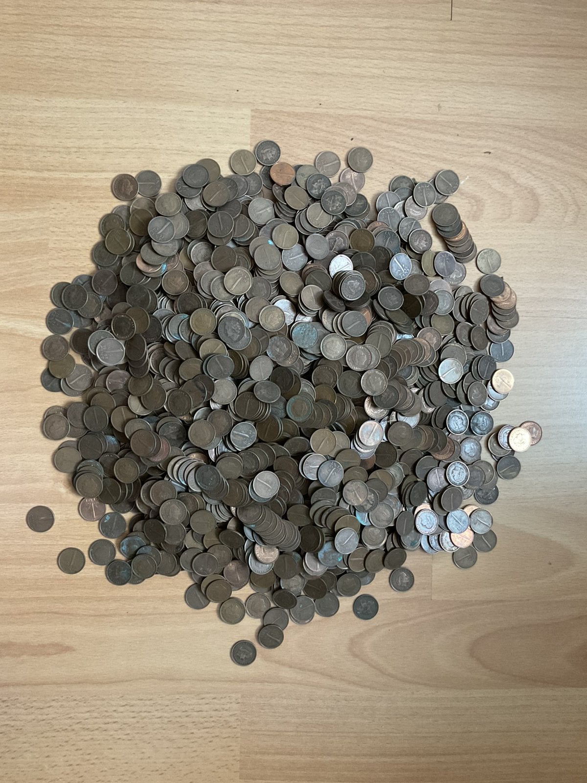 3760 gr centen + 860 gr stuivers, Postzegels en Munten, Munten | Nederland, Ophalen of Verzenden, Koningin Juliana, Overige waardes