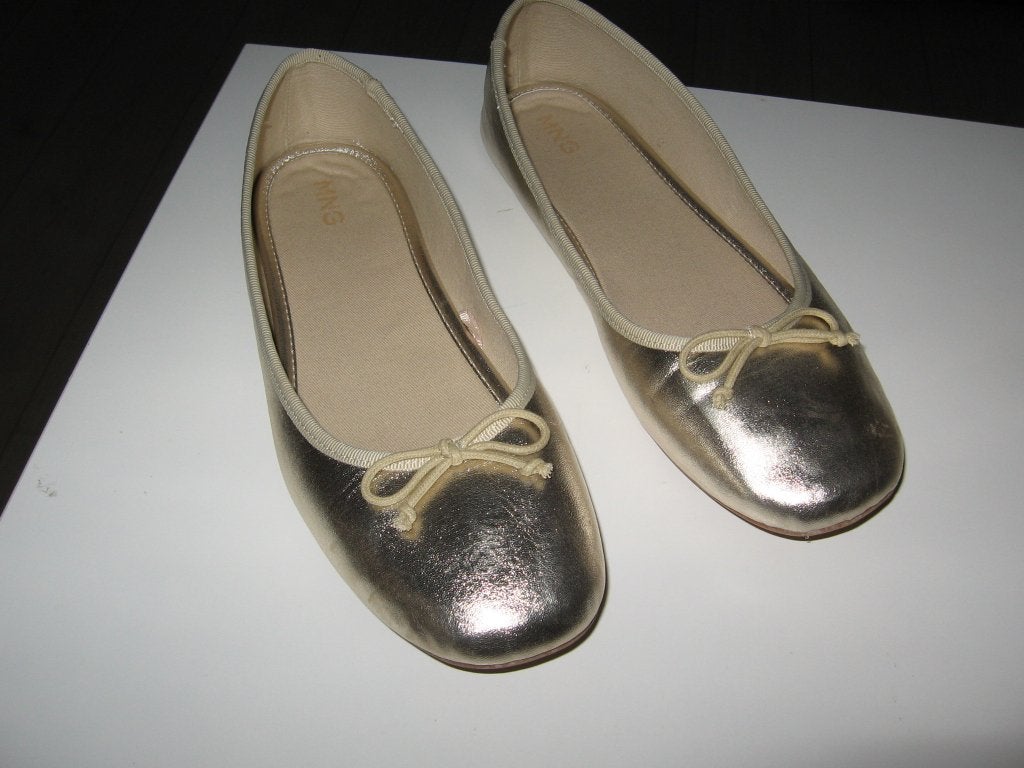 nw goud zilver kleurige meisjes dames schoenen maat 37 €7.-, Ophalen of Verzenden, Nieuw, Overige kleuren, Ballerina's