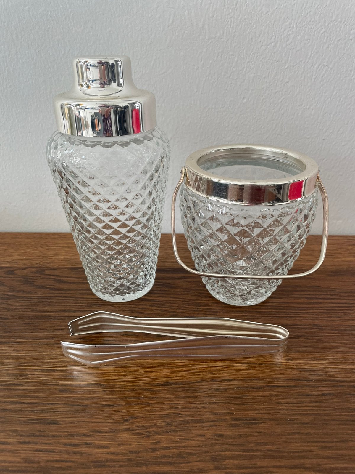 Shaker set, glas, Ophalen of Verzenden, Glas, Overige stijlen, Glas of Glazen
